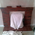 fireplace after